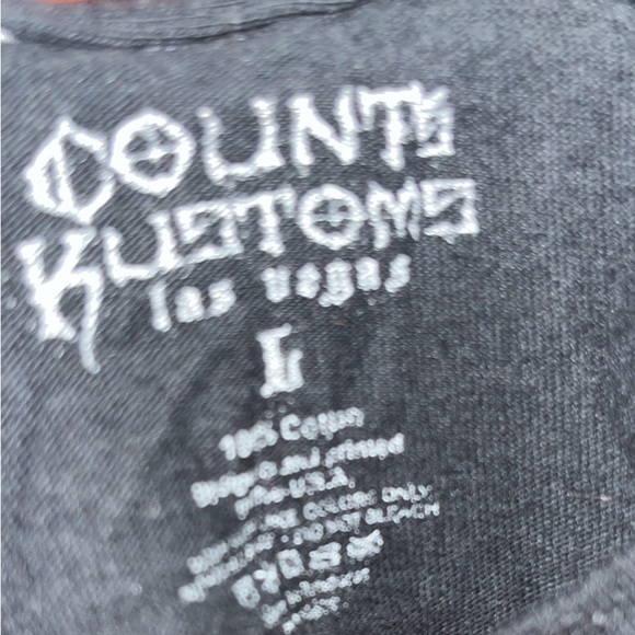 Men’s count kustoms t shirt - Picture 4 of 7
